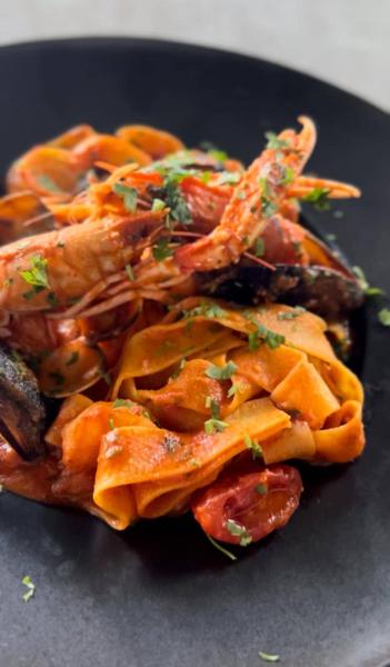 Pappardelle ai Frutti di Mare